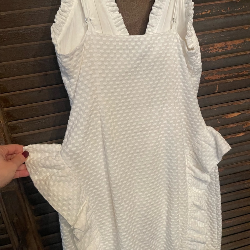 Nbd dress white xs